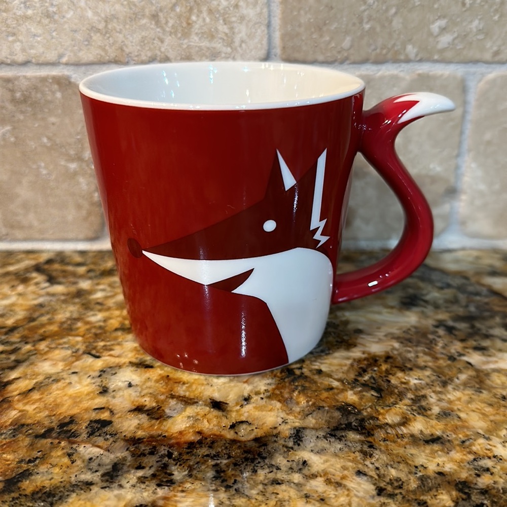 Starbucks 2012 Red Fox ~Tail Handle ~ Coffee
Cup/Mug